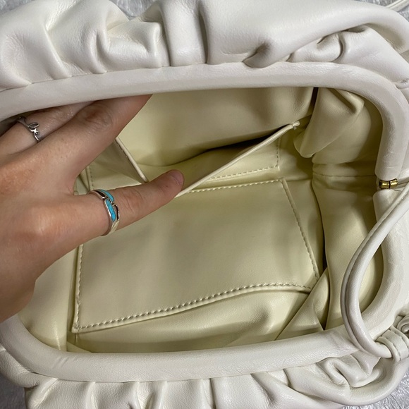 White dumpling cloud bag trendy y2k - Picture 6 of 7
